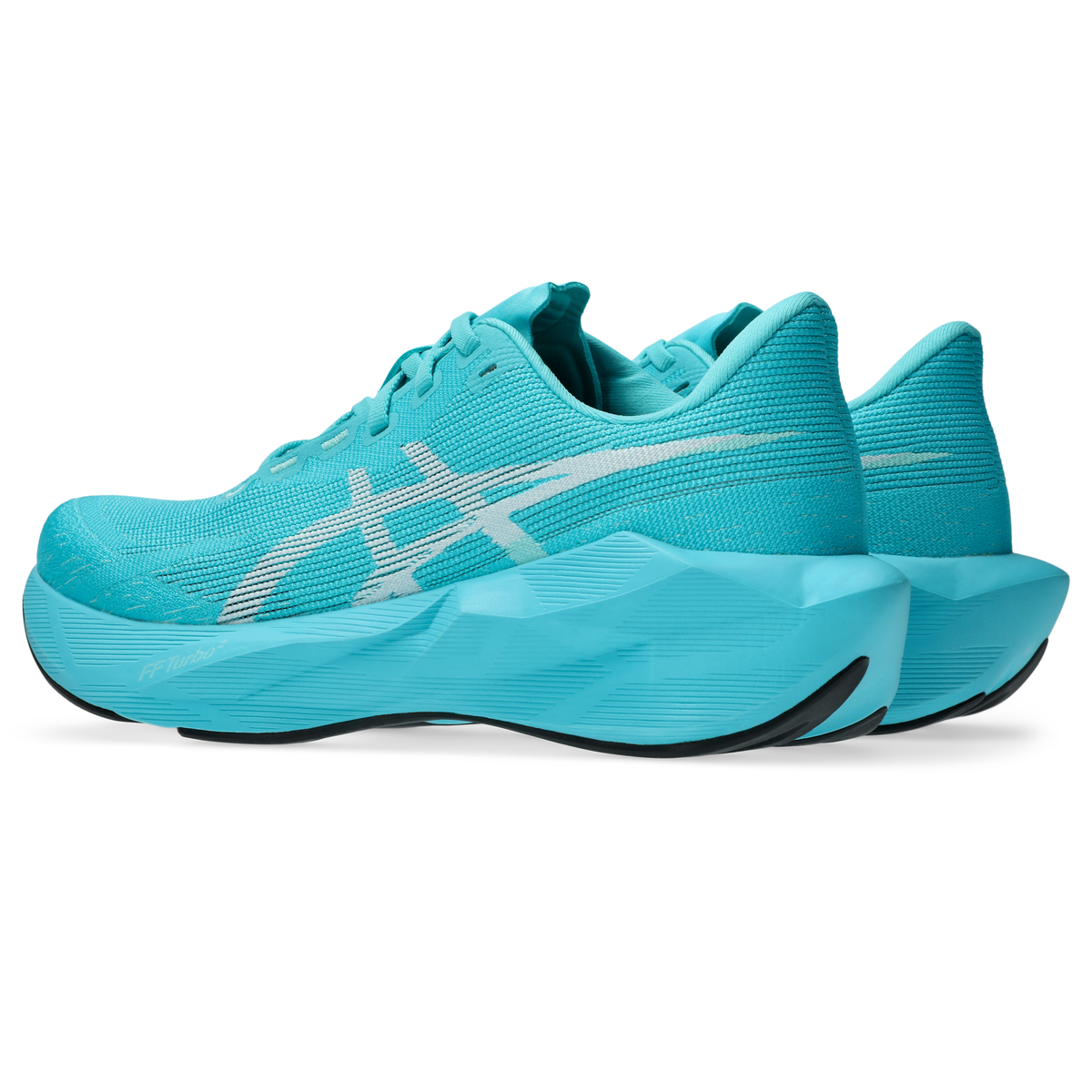 ASICS Women's Novablast 6 Energy Aqua/White