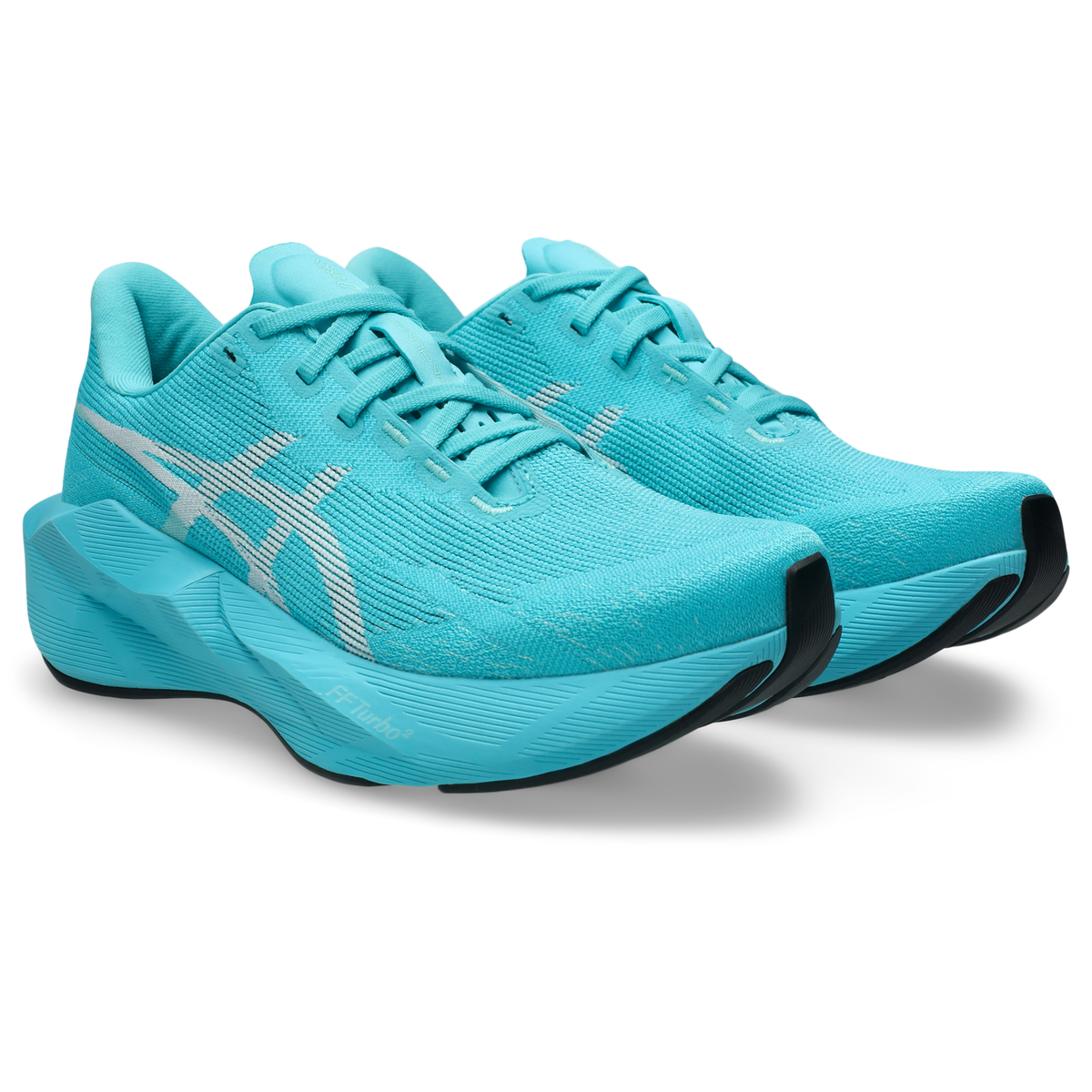 ASICS Women's Novablast 6 Energy Aqua/White