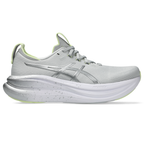 ASICS Women's Gel-Nimbus 28 Platinum Platinum/Glow Green