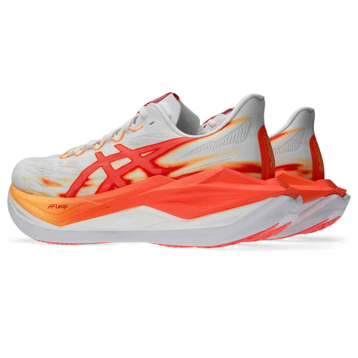 ASICS Unisex Superblast 3 White/Orange Glow