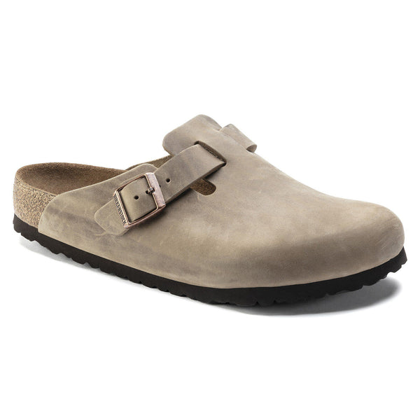 Birkenstock Boston Soft Footbed Tobacco Brown Oiled Leather