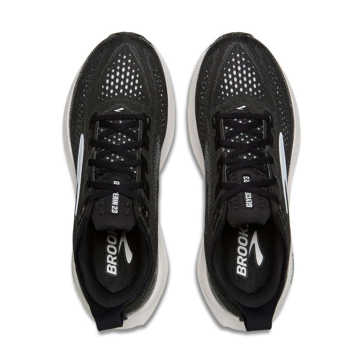 Men's Brooks Glycerin 23 - Black/Grey/White