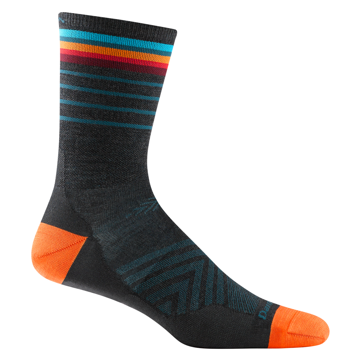 Darn Tough Men's Stride Micro Crew Ultra-Lightweight Running Sock Charcoal