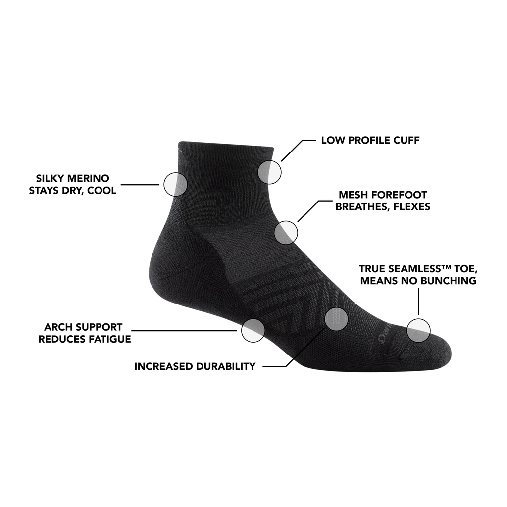 DT Run 1/4 Sock Style 1040