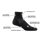 DT Run 1/4 Sock Style 1040