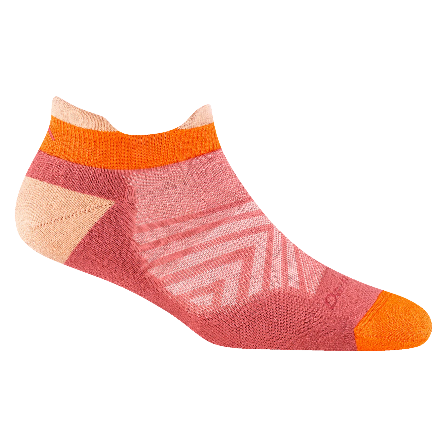 DT Women's Run No Show Tab Ultra-Lightweight Running Sock Style #1047 - Canyon