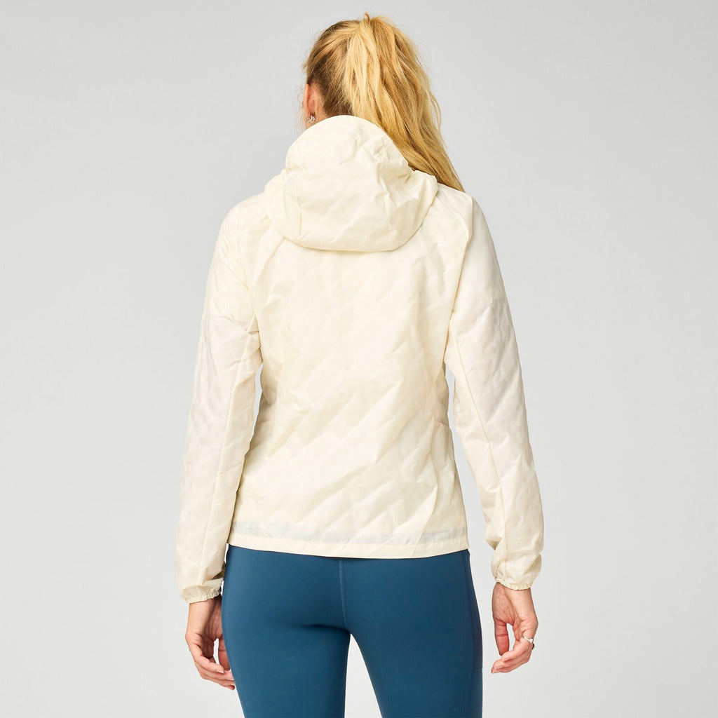 Women's Brooks Canopy Reflective Jacket - Bone