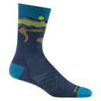 Darn Tough Men's Ridge Runner Micro Crew Ultra-Lightweight Running Sock Midnight