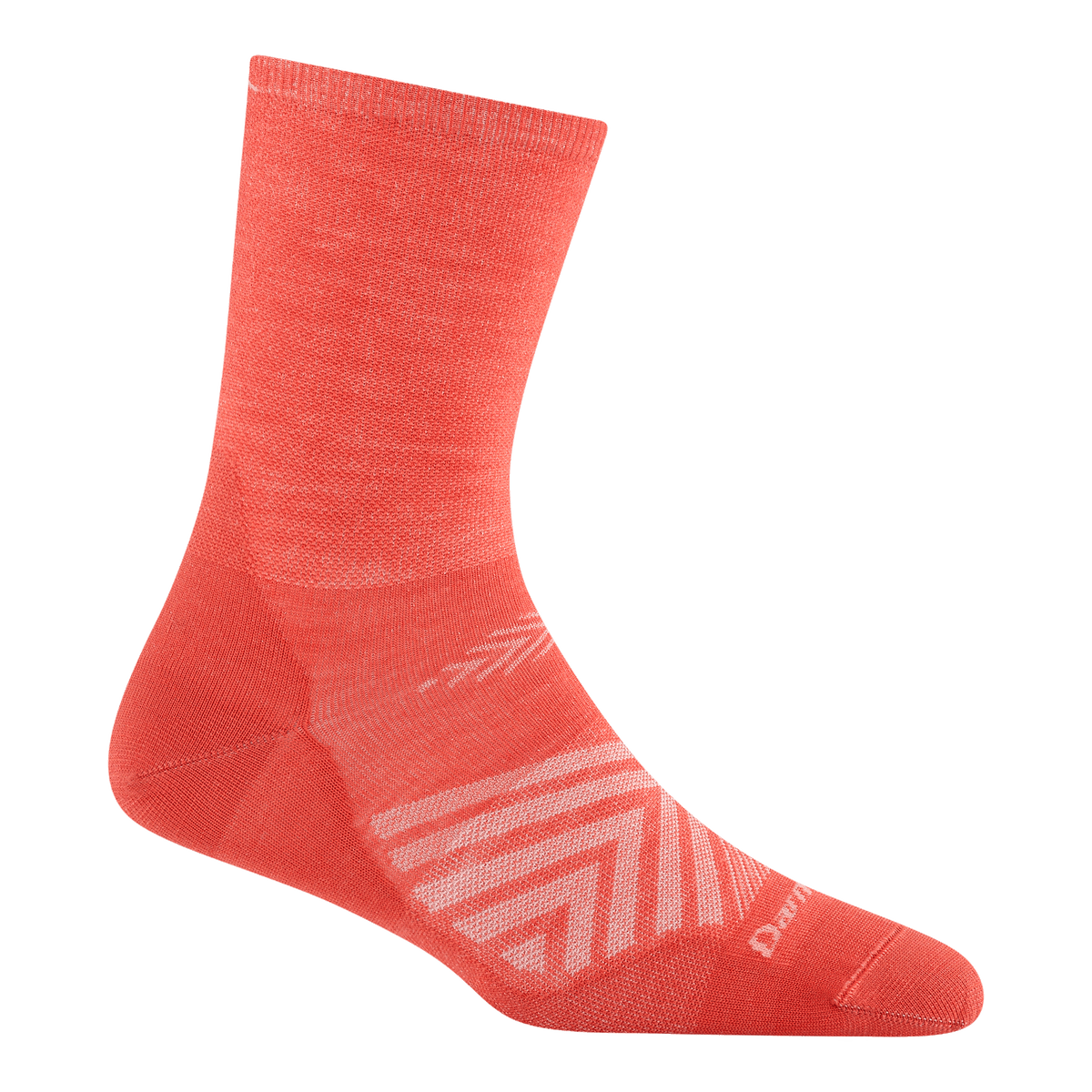 Darn Tough Women's Run Micro Crew No Cushion Ultra-Lightweight Running Sock Coral