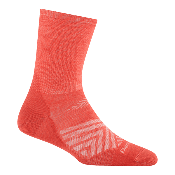 Darn Tough Women's Run Micro Crew No Cushion Ultra-Lightweight Running Sock Coral