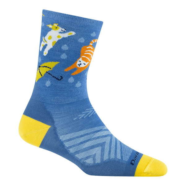 Darn Tough Women's Ruff Weather Micro Crew Ultra-Lightweight Running Sock Storm