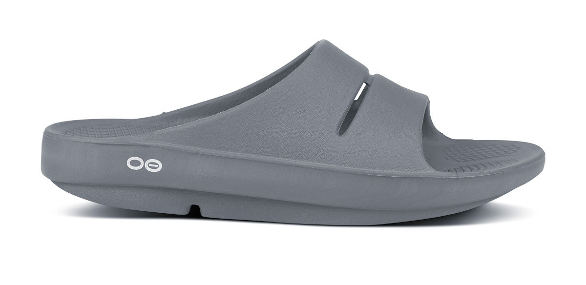 OOFOS OOahh Slide Slate
