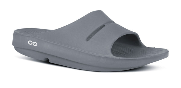 OOFOS OOahh Slide Slate