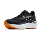 Men's - Brooks Glycerin GTS 22 - Black/Country Blue/Orange Pop