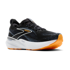 Men's - Brooks Glycerin GTS 22 - Black/Country Blue/Orange Pop