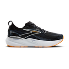 Men's - Brooks Glycerin GTS 22 - Black/Country Blue/Orange Pop