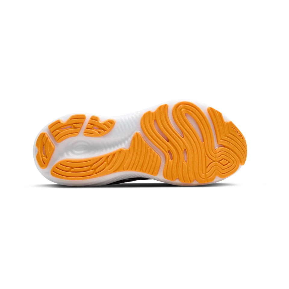 Men's - Brooks Glycerin GTS 22 - Black/Country Blue/Orange Pop