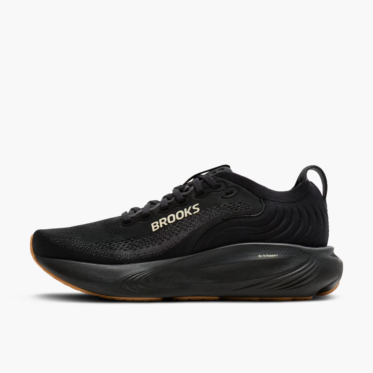 Men's - Brooks Adrenaline GTS 25 - Black/Biscuit
