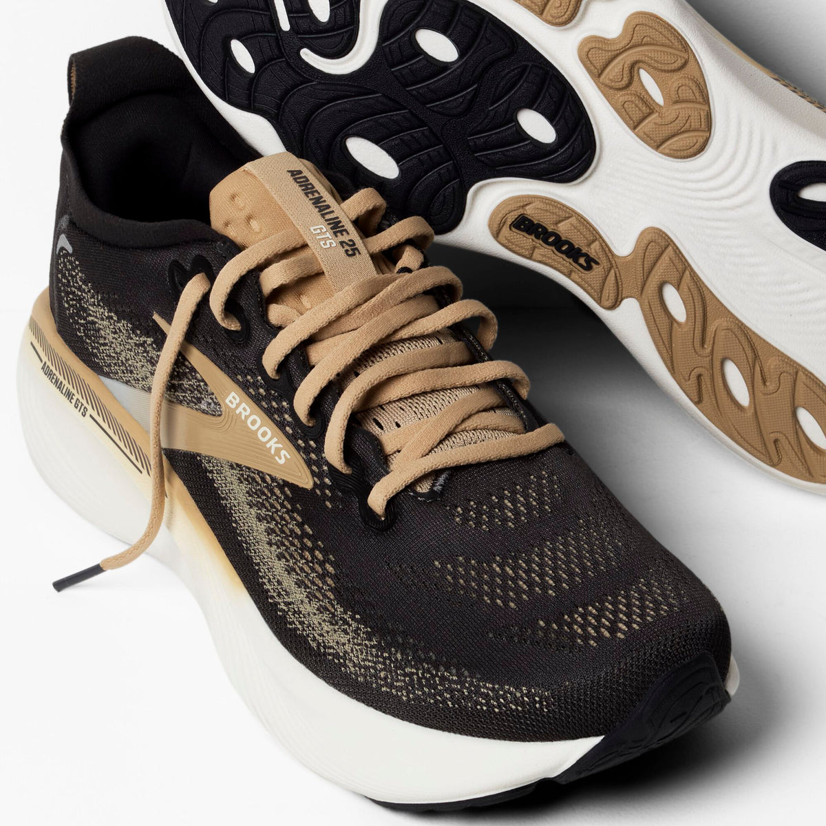 Brooks Men's Adrenaline GTS 25 Phantom/Starfish/Coconut