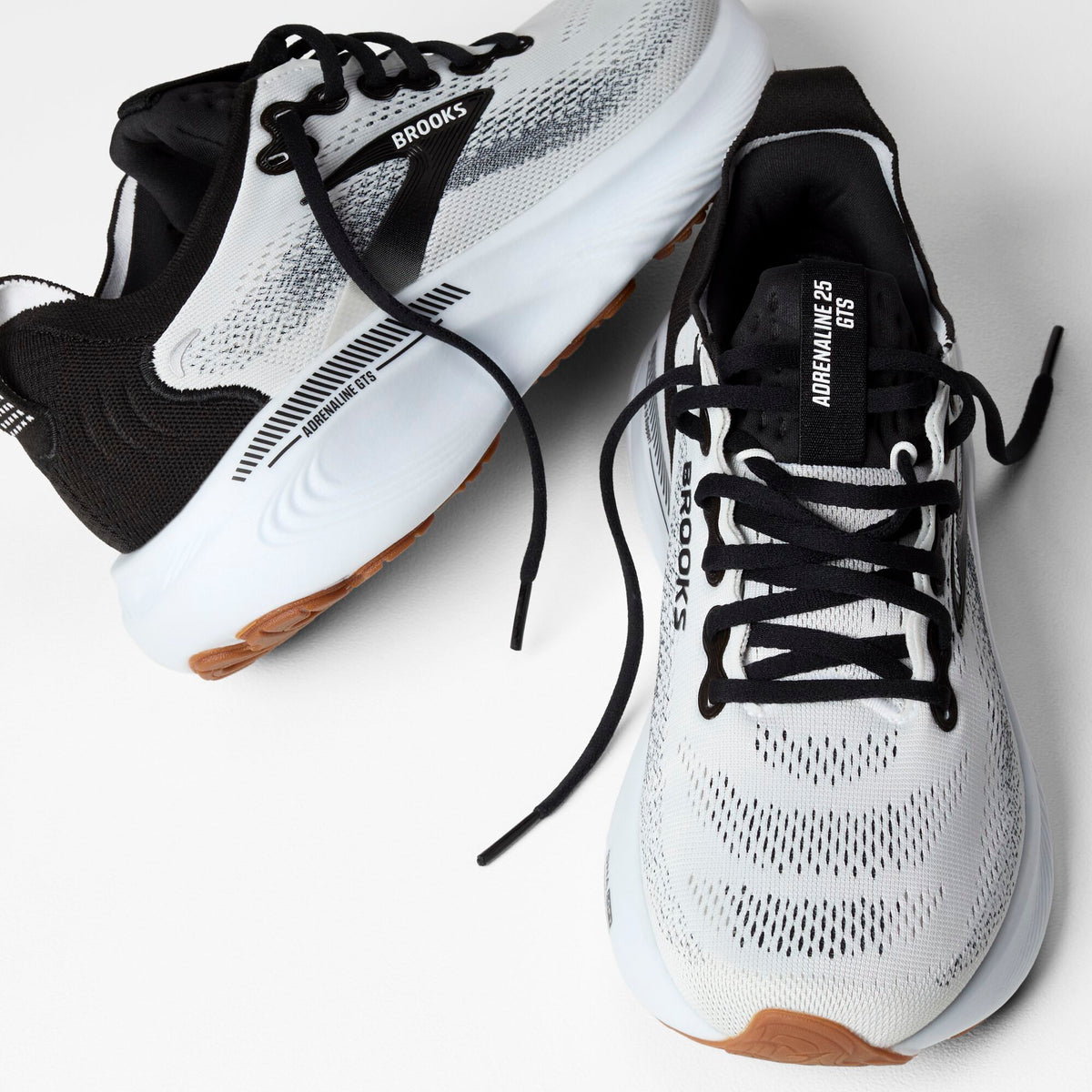 Brooks Men's Adrenaline GTS 25 White/Black/White