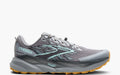 Men's - Brooks Cascadia 19 - Alloy/Ebony/Orange
