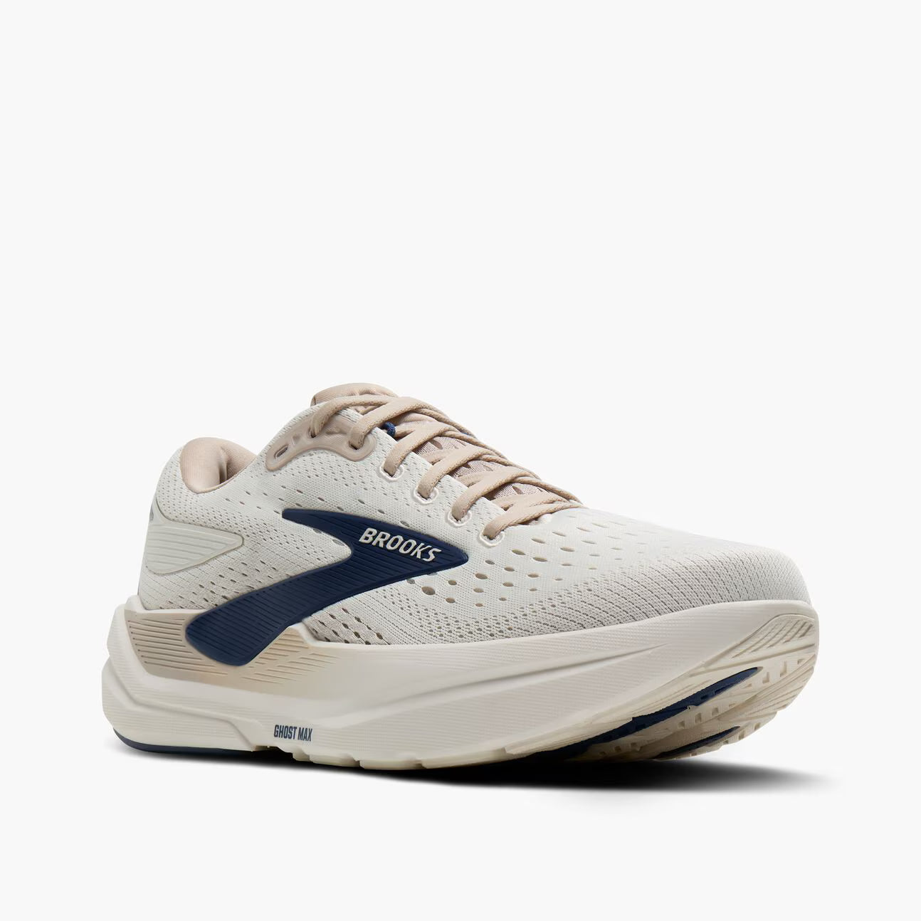 Men's - Brooks Ghost Max 3 - Coconut/Chateau/Navy