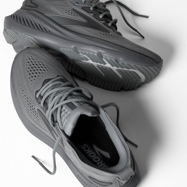 Brooks Men's Glycerin 23 Grey/Blackened Pearl/Black
