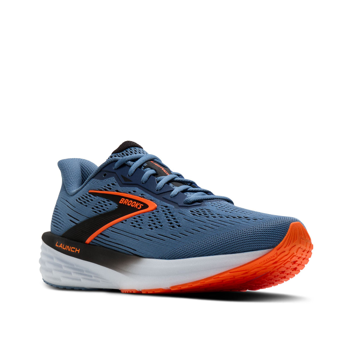 Brooks Men's Launch 12 Moonlight/Black/Orange