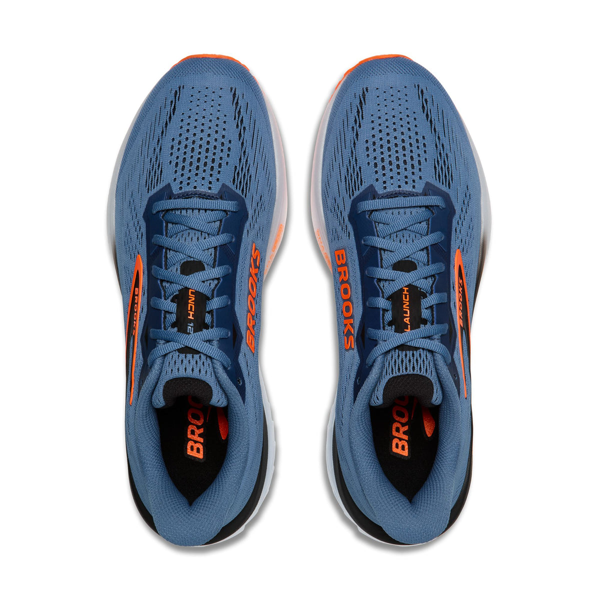 Brooks Men's Launch 12 Moonlight/Black/Orange