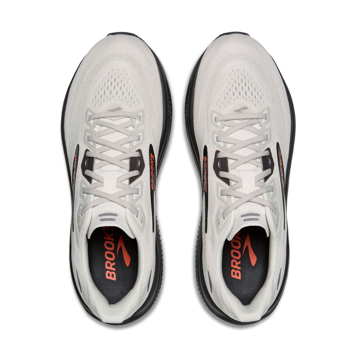 Brooks Men's Ghost 18 Coconut/Pearl/Tigerlily