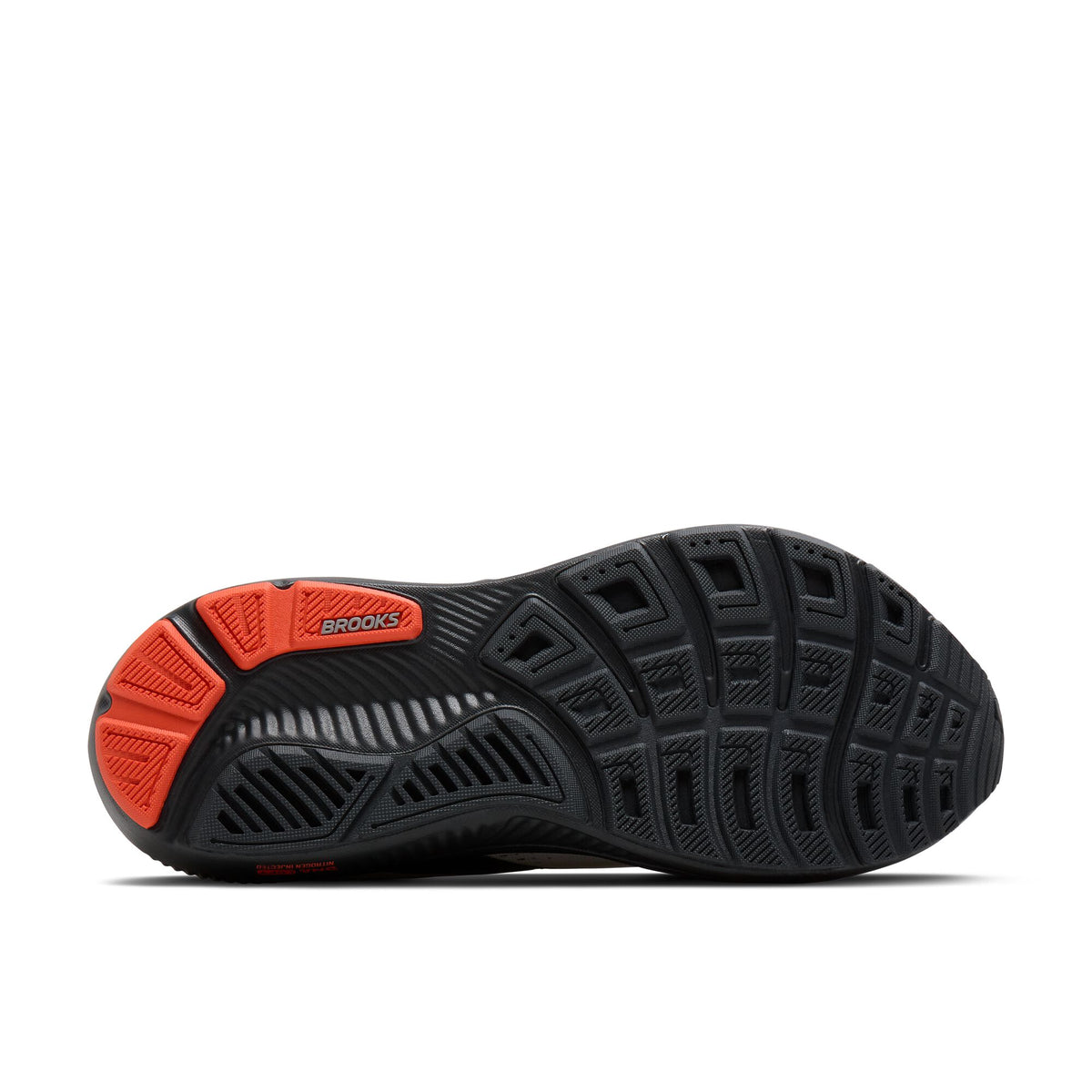Brooks Men's Ghost 18 Coconut/Pearl/Tigerlily