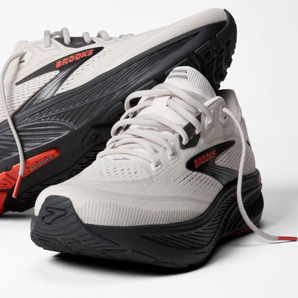 Brooks Men's Ghost 18 Coconut/Pearl/Tigerlily