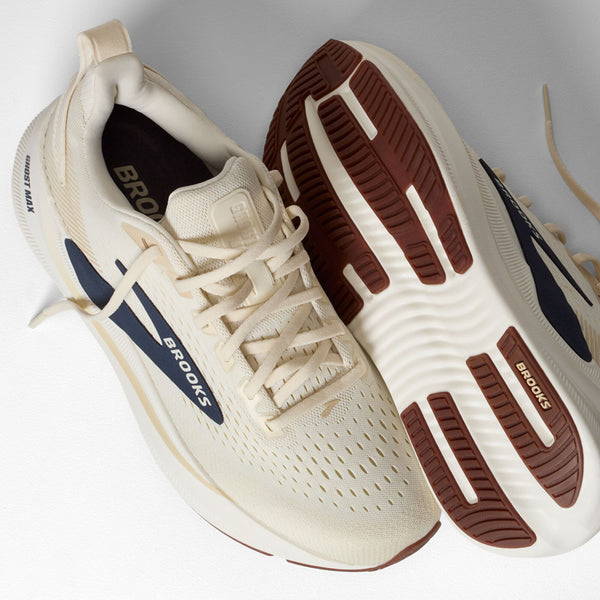 Brooks Men's Ghost Max 4 Arctic Wolf/Navy/Coconut
