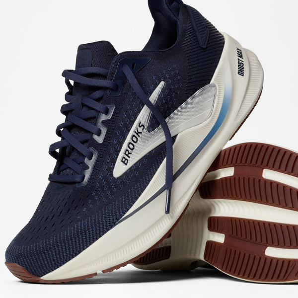 Brooks Men's Ghost Max 4 Navy/Navy/Biscuit