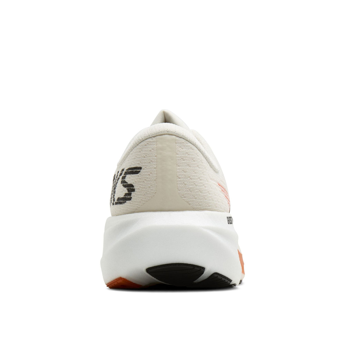 Brooks Men's Ghost Amp White/Tigerlily/Black