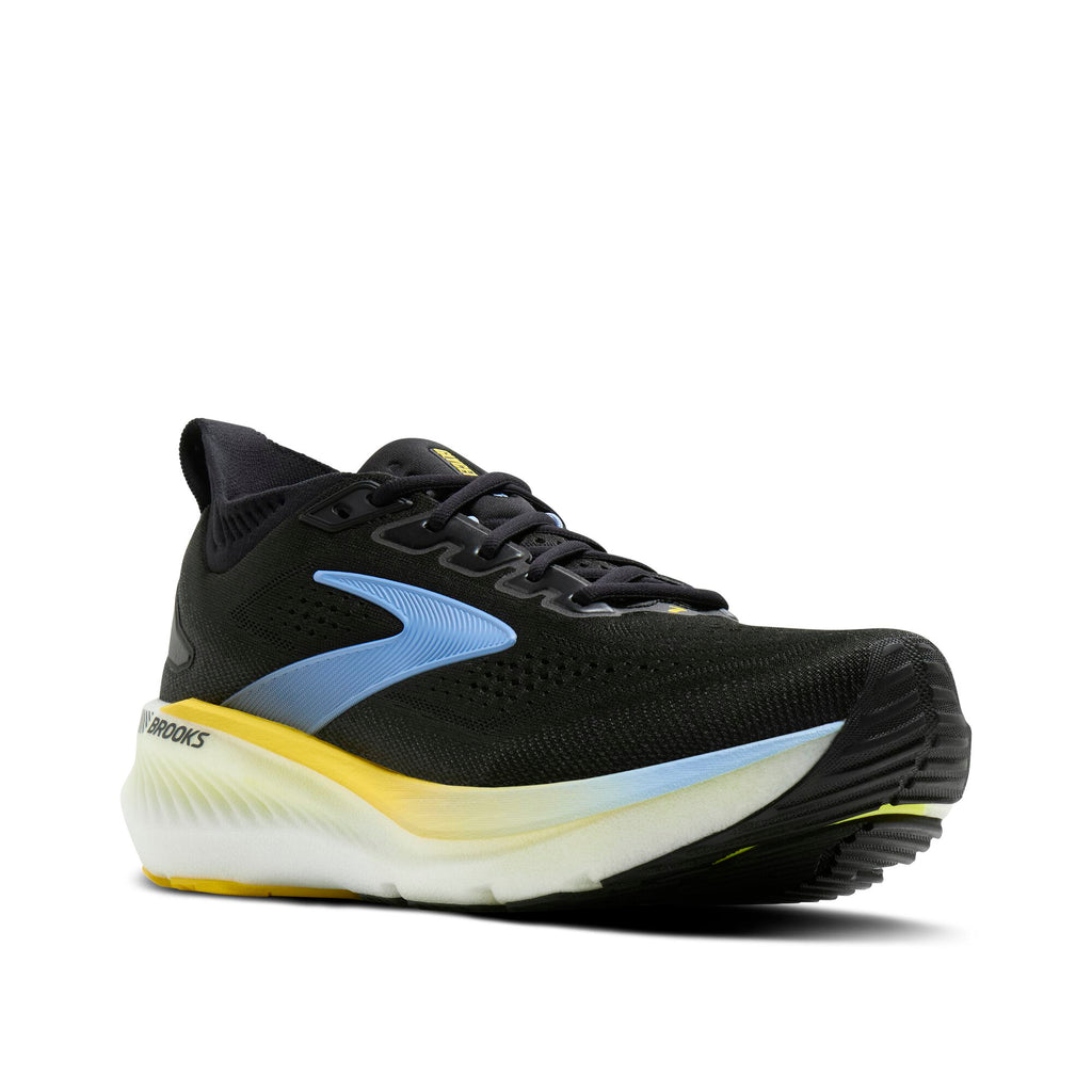 Brooks Men's Glycerin GTS 23 Black/Cyber Yellow/Nightlife
