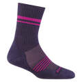 Darn Tough Women's Element Micro Crew Lightweight Running Sock Blackberry