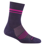 Darn Tough Women's Element Micro Crew Lightweight Running Sock Blackberry