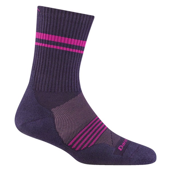 Darn Tough Women's Element Micro Crew Lightweight Running Sock Blackberry