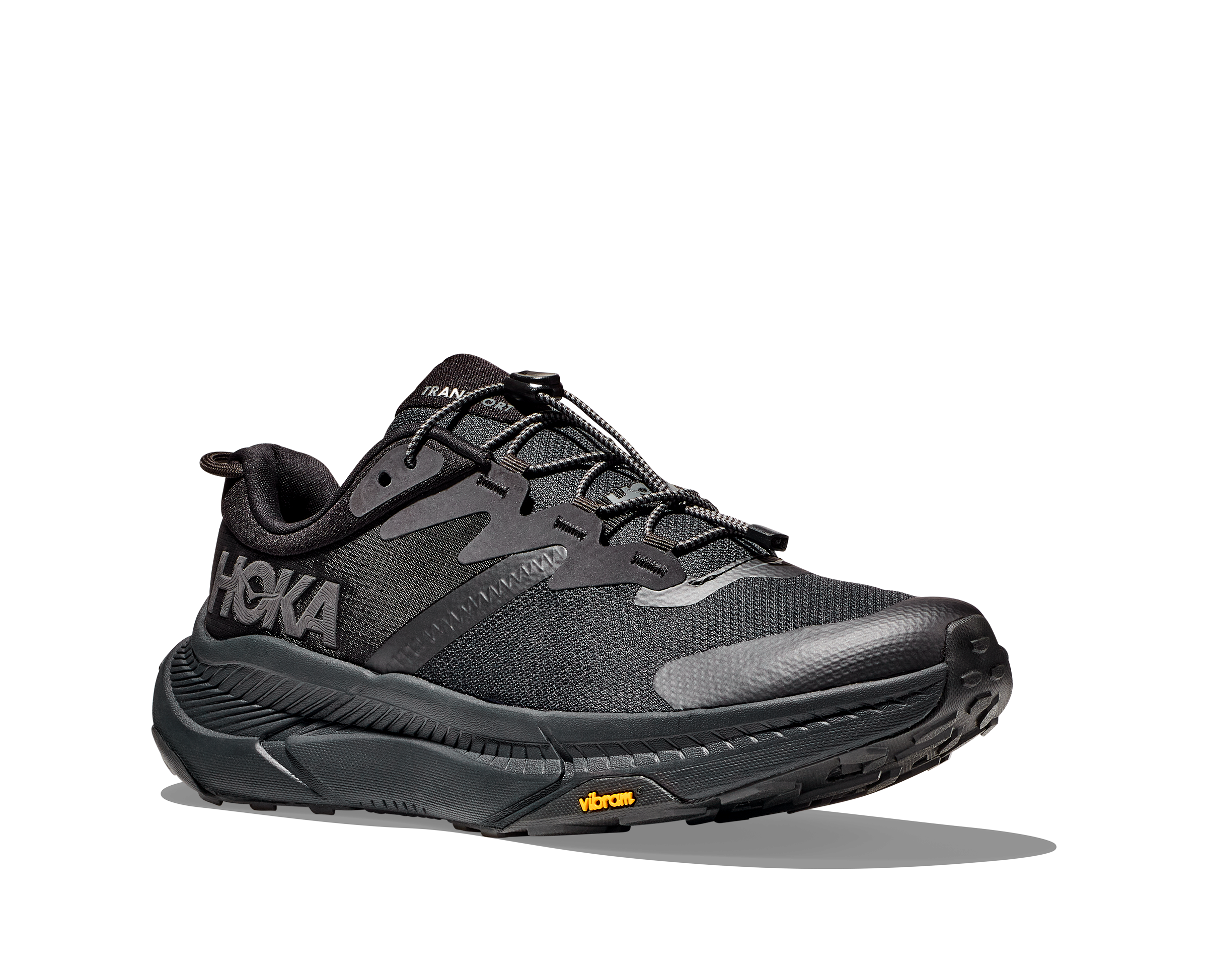 Men's - HOKA Transport -  black / alabaster