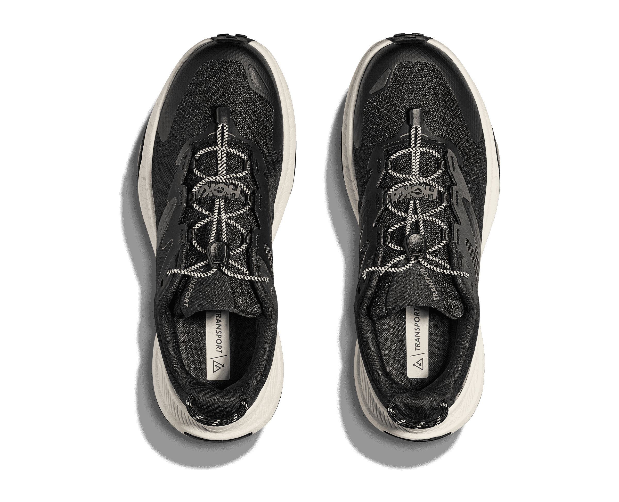 Men's - HOKA Transport -  black / alabaster