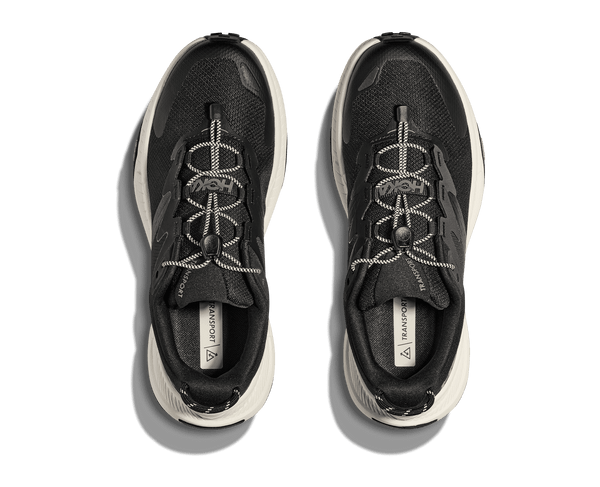 Men's - HOKA Transport -  black / alabaster