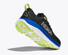 Men's - HOKA Gaviota 5 - Black/Electric Cobalt