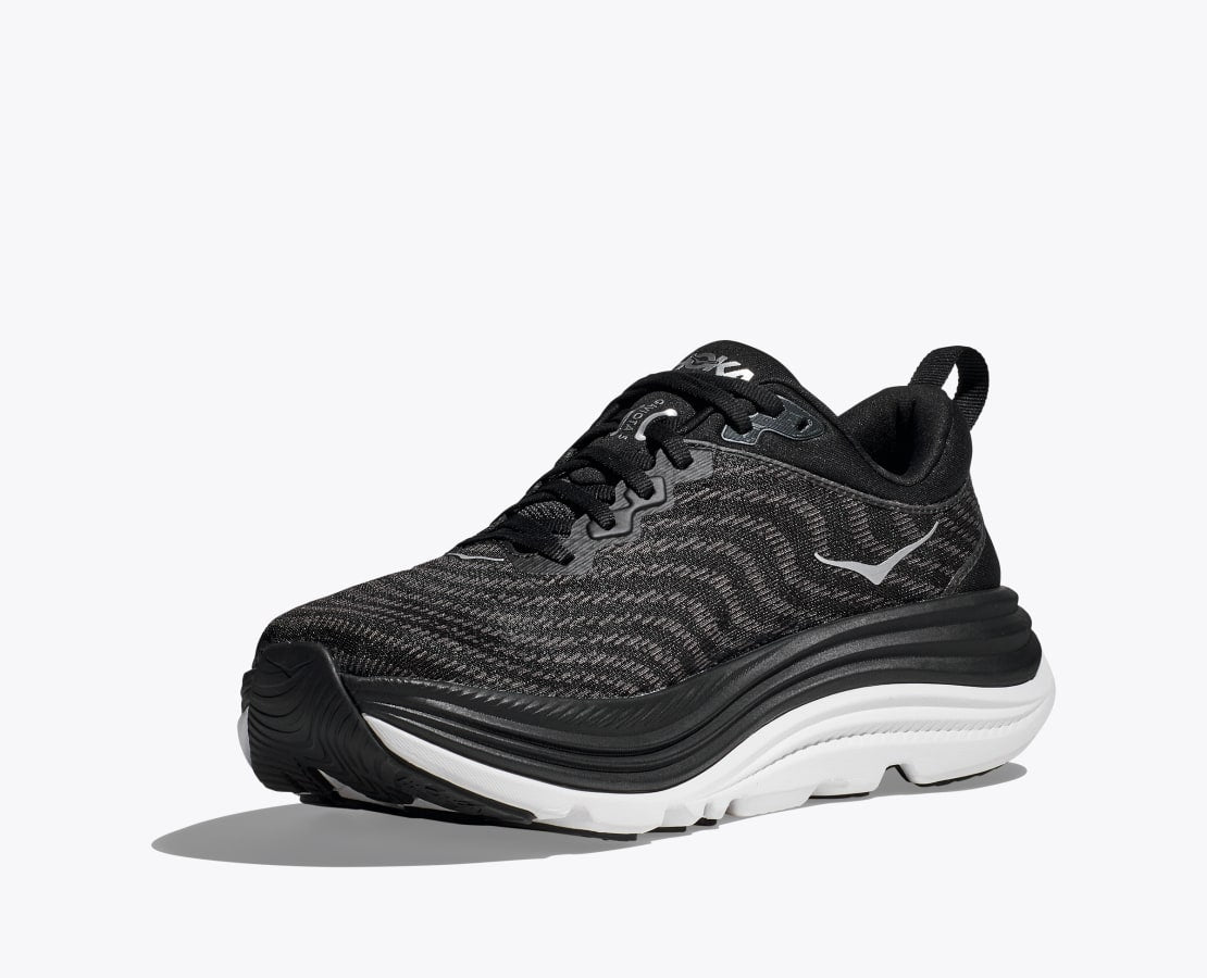 Men's - HOKA Gaviota 5 - Black/White