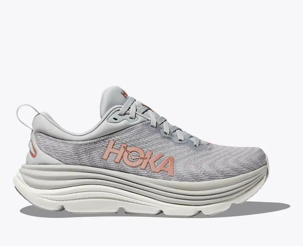 Women's - HOKA Gaviota 5 -harbor mist / rose gold