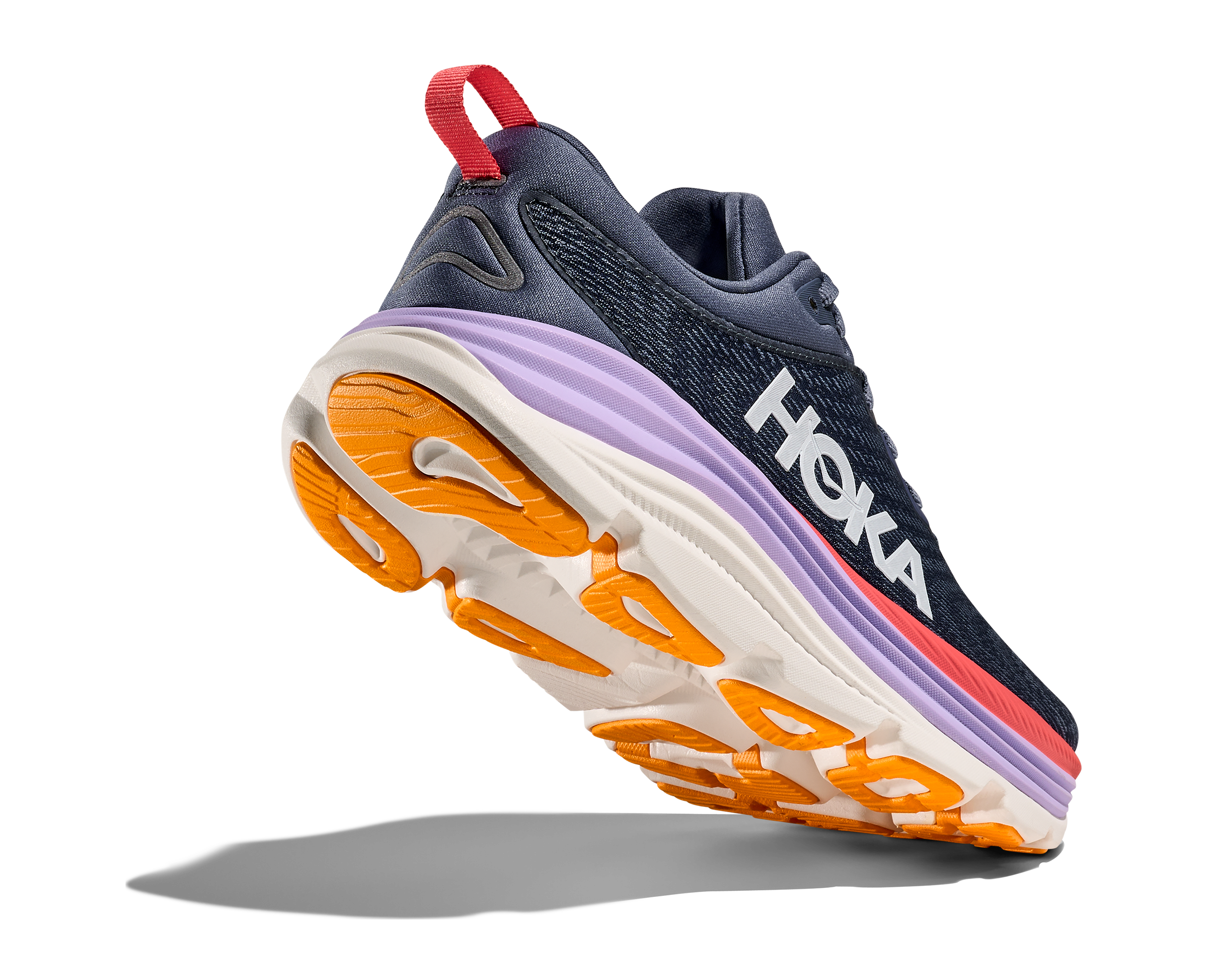 Women's - HOKA Gaviota 5 - Anchor/Grapefruit