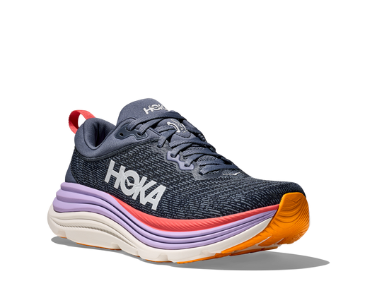 Women's - HOKA Gaviota 5 - Anchor/Grapefruit