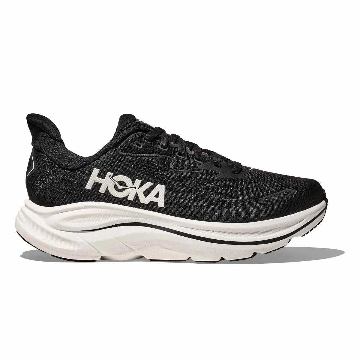Women's - HOKA Clifton 10 - Black/White