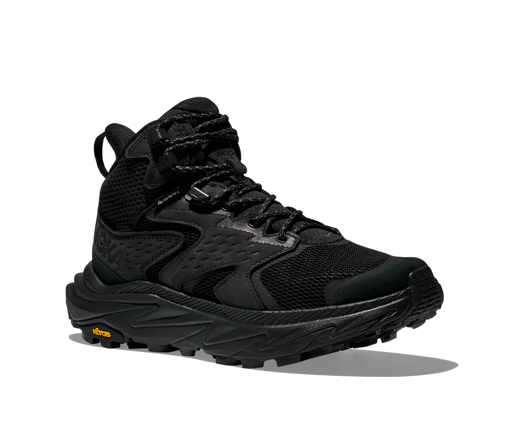 HOKA Men's Anacapa 2 Mid GTX Black/Black