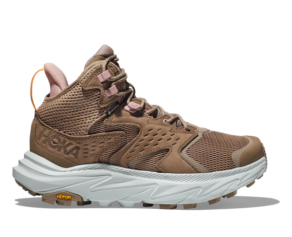 HOKA Women's Anacapa 2 Mid GTX Dune/Ice Flow